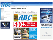 Tablet Screenshot of abc.leszno24.pl